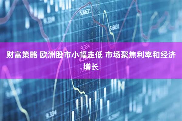 财富策略 欧洲股市小幅走低 市场聚焦利率和经济增长
