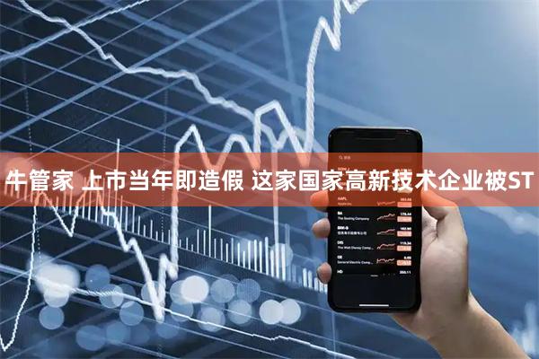 牛管家 上市当年即造假 这家国家高新技术企业被ST