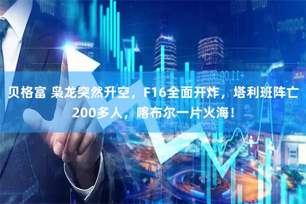 贝格富 枭龙突然升空，F16全面开炸，塔利班阵亡200多人，喀布尔一片火海！