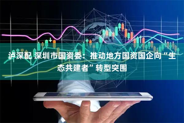 泸深配 深圳市国资委：推动地方国资国企向“生态共建者”转型突围